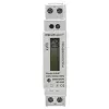 Contatore di energia monofase QOLTEC 50887 1 fase 230V LCD slim