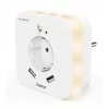 Luce notturna da innesto Hama 00223507 bianco caldo LED 3000K