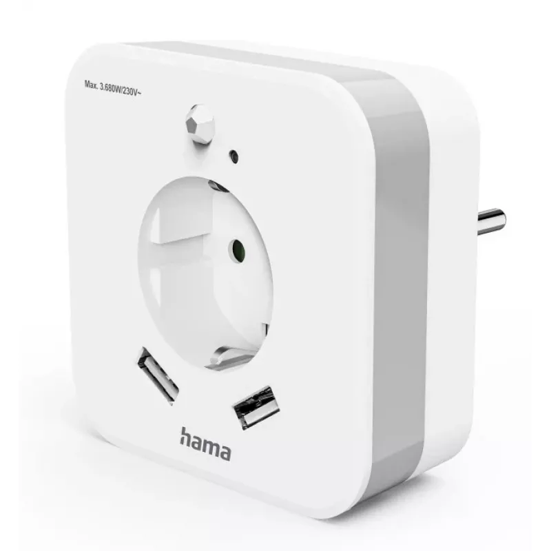 Luce notturna da innesto Hama 00223507 bianco caldo LED 3000K