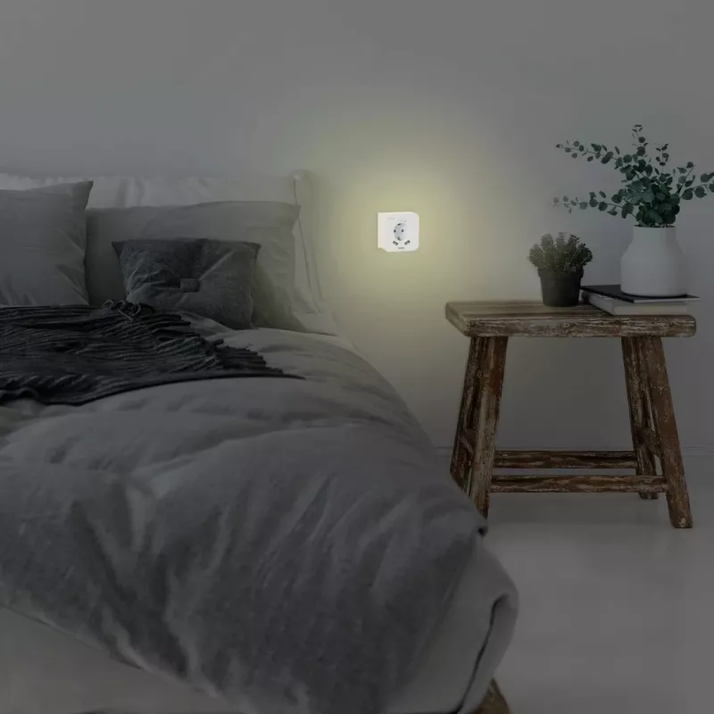 Luce notturna da innesto Hama 00223507 bianco caldo LED 3000K