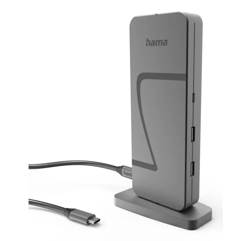 Hama Connect2Office Speed USB 3.2 Gen 1 (3.1 Gen 1) Type-C 40000 Mbit/s antracite
