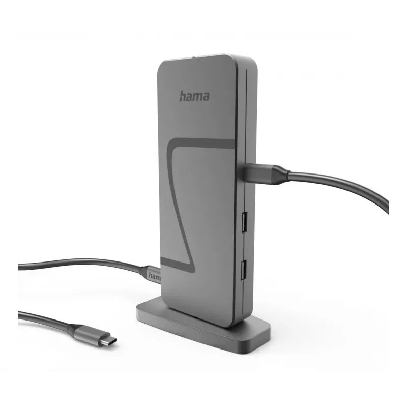 Hama Connect2Office Speed USB 3.2 Gen 1 (3.1 Gen 1) Type-C 40000 Mbit/s antracite