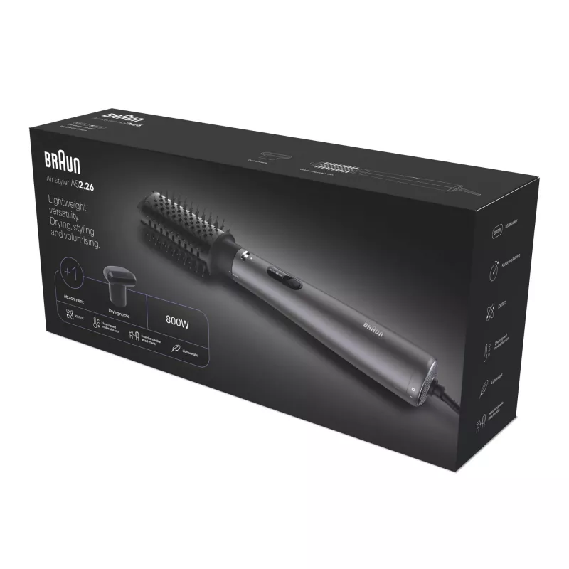 Styler per capelli Braun AS2.26 nero 800 W 1,95 m