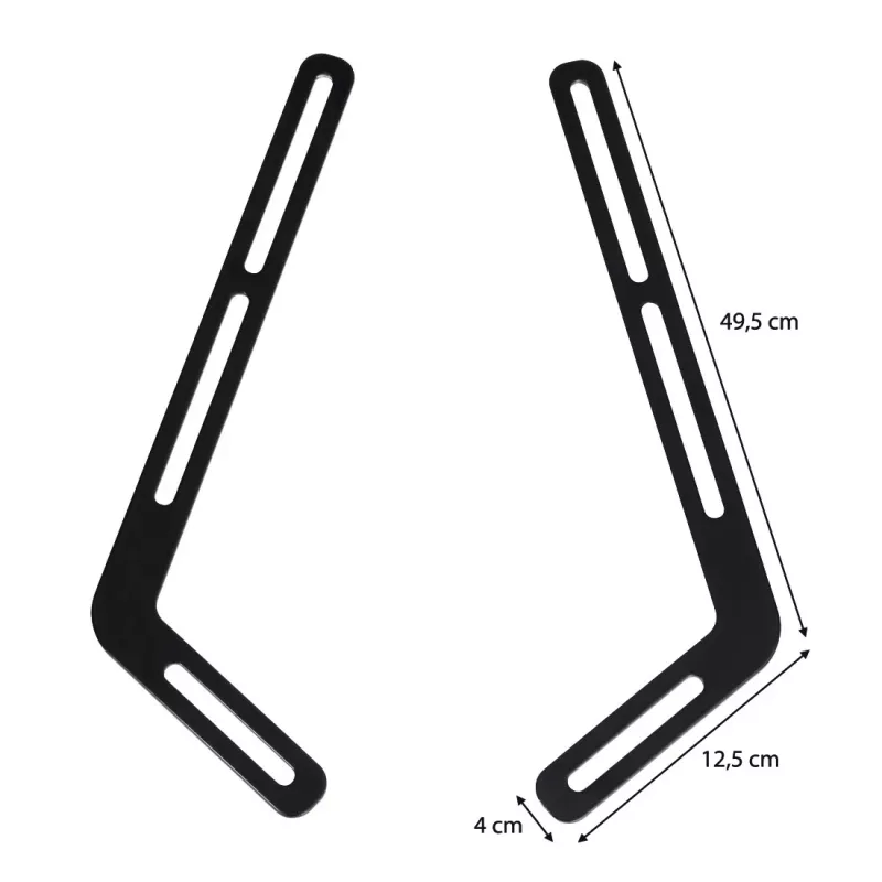 Supporto per altoparlante Hama 00220884 nero supporto TV capacità 20 kg