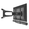 Supporto per altoparlante Hama 00220884 nero supporto TV capacità 20 kg
