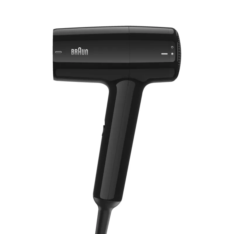 Asciugacapelli BRAUN BRHD150E 1500W design compatto, 1500 W, manico pieghevole