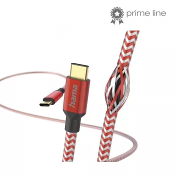 Cavo USB Hama Reflective USB 2.0 1,5 m USB C rosso