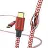 Cavo USB Hama Reflective USB 2.0 1,5 m USB C rosso