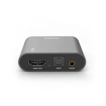 Splitter audio Hama 00205100 argento HDMI 3,5 mm