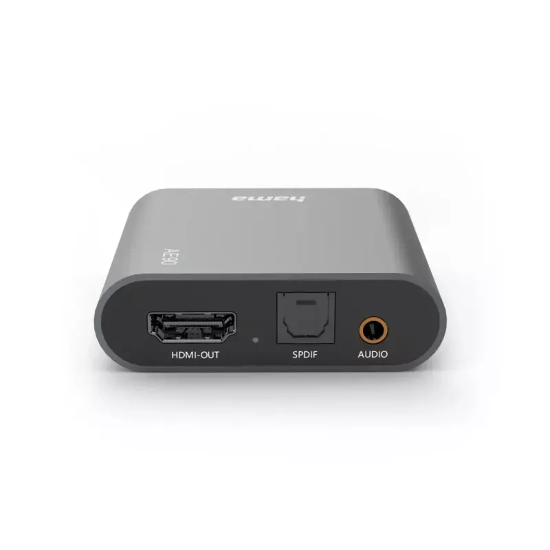 Splitter audio Hama 00205100 argento HDMI 3,5 mm