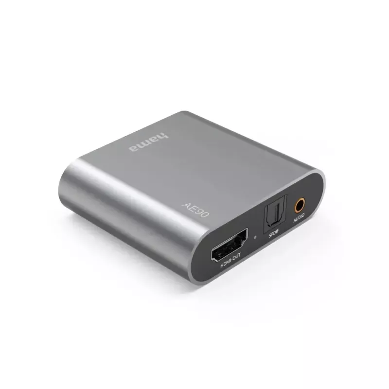 Splitter audio Hama 00205100 argento HDMI 3,5 mm