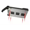 Vassoio per unità Icy Dock MB991TRAY-B nero argento