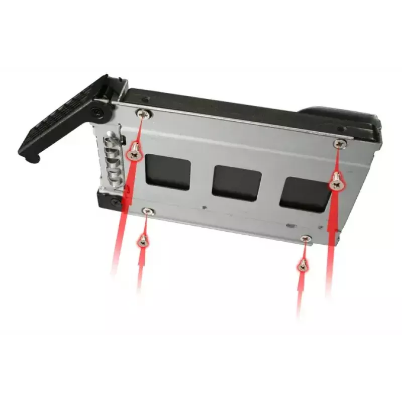 Vassoio per unità Icy Dock MB991TRAY-B nero argento