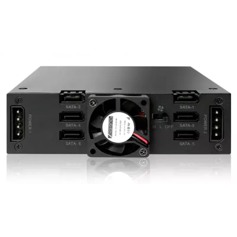 Disk-Array Icy Dock MB996SP-6SB nero