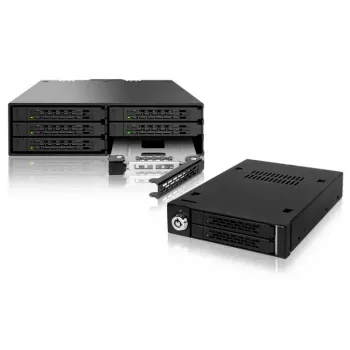 Copri vano unità Icy Dock MB992TRAY-B nero argento