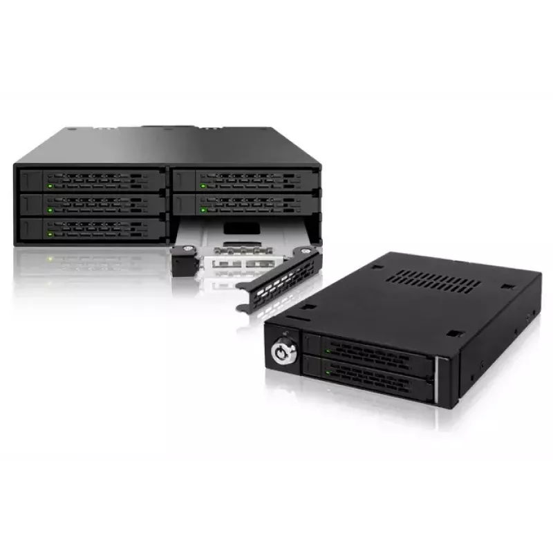 Copri vano unità Icy Dock MB992TRAY-B nero argento