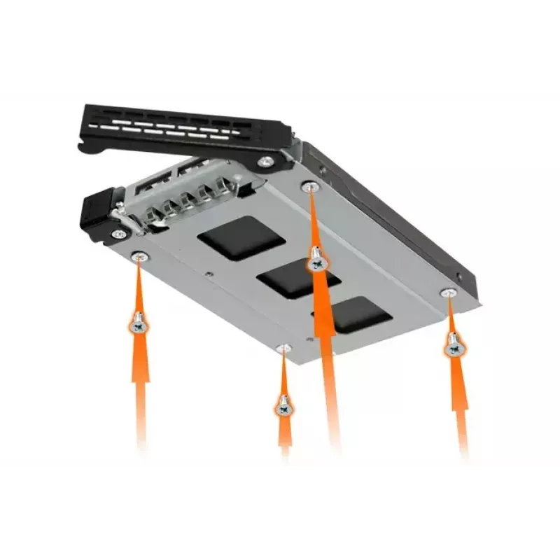 Copri vano unità Icy Dock MB992TRAY-B nero argento