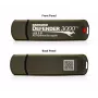 Kanguru Defender 3000™ SuperSpeed USB 3.0 64 GB | Chiavetta USB sicura | FIPS 140-3 Level 3 in preparazione, FIPS 140-2 Level 3 certificato | Crittografia hardware AES-XTS 256-Bit | Conforme TAA |