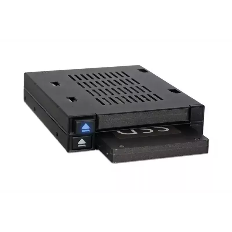 ICY DOCK flexiDOCK MB522SP-B - Case per unità di memoria - 2.5 (6,4 cm) - Nero (MB522SP-B)