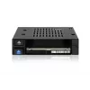 ICY DOCK flexiDOCK MB522SP-B - Case per unità di memoria - 2.5 (6,4 cm) - Nero (MB522SP-B)
