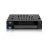 ICY DOCK flexiDOCK MB522SP-B - Case per unità di memoria - 2.5 (6,4 cm) - Nero (MB522SP-B)
