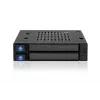 ICY DOCK flexiDOCK MB522SP-B - Case per unità di memoria - 2.5 (6,4 cm) - Nero (MB522SP-B)