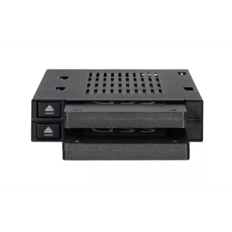 ICY DOCK flexiDOCK MB522SP-B - Case per unità di memoria - 2.5 (6,4 cm) - Nero (MB522SP-B)