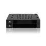 ICY DOCK flexiDOCK MB522SP-B - Case per unità di memoria - 2.5 (6,4 cm) - Nero (MB522SP-B)