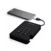 iStorage diskAshur2 IS-DA2-256-500-B HDD portatile crittografato, 500 GB, 2,5 pollici, USB 3.1 Gen 1, 5400 RPM, AES-XTS a 256 bit, FIPS 197, tastierino, IP56, nero