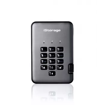 Disco rigido iStorage 2 TB USB 3.2 IS-DAP2-256-2000-C-G