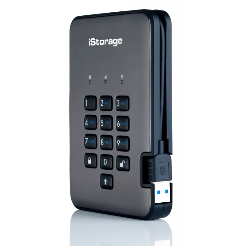 SSD iStorage 1TB 2.5 USB 3.2 IS-DAP2-256-SSD-1000-C-G