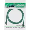 InLine Cavo patch SF/UTP Cat.5e verde 0,25 m