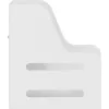 Portadocumenti Slatwall InLine 23182C bianco acciaio 261x122x291mm