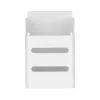 Portapenne Slatwall InLine bianco, acciaio, 1 kg, 68x70x100 mm