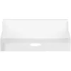 Ripiano InLine per pannello forato piccolo bianco 180 mm x 120 mm x 55 mm