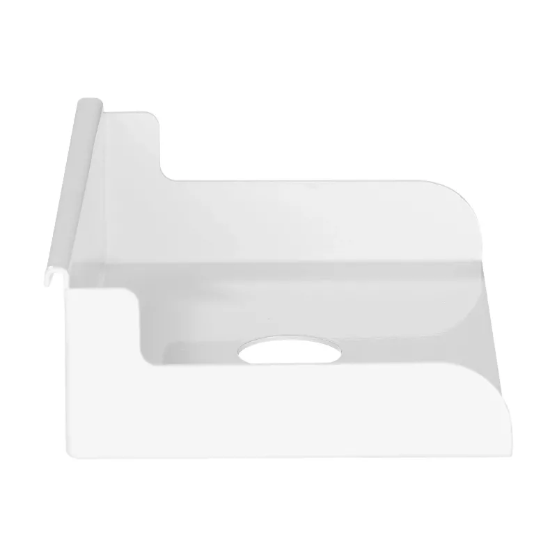 Ripiano InLine per pannello forato piccolo bianco 180 mm x 120 mm x 55 mm