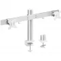 Supporto da tavolo InLine in alluminio per 2 monitor fino a 32