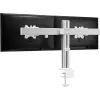Supporto da tavolo InLine in alluminio per 2 monitor fino a 32