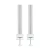 Colonna InLine 23181B alluminio bianco 43 mm altezza set da 2