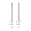 Colonna InLine 23181B alluminio bianco 43 mm altezza set da 2