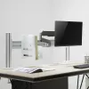 Colonna InLine 23181B alluminio bianco 43 mm altezza set da 2