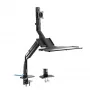 InLine supporto da tavolo per workstation con lift, orientabile, fino a 81 cm (32