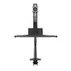 InLine supporto da tavolo per workstation con lift, orientabile, fino a 81 cm (32
