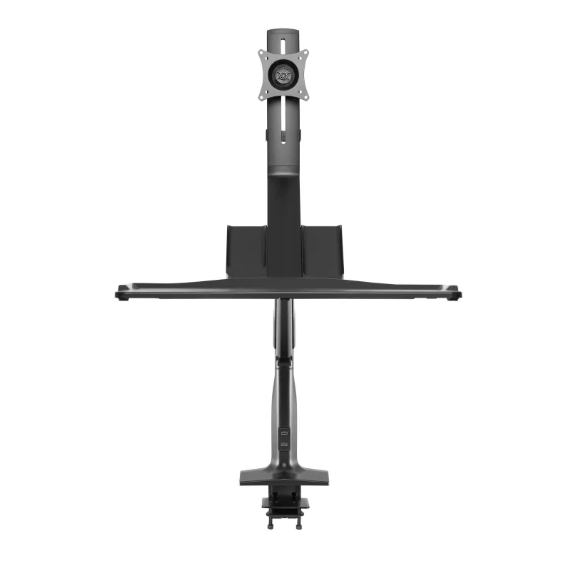 InLine supporto da tavolo per workstation con lift, orientabile, fino a 81 cm (32