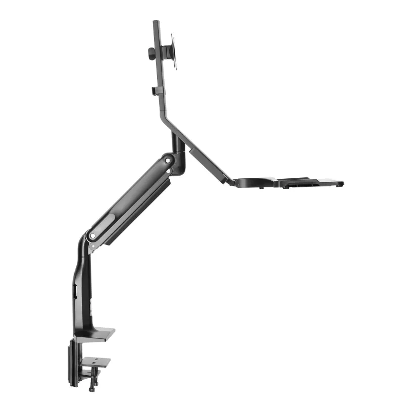 InLine supporto da tavolo per workstation con lift, orientabile, fino a 81 cm (32