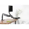 InLine supporto da tavolo per workstation con lift, orientabile, fino a 81 cm (32