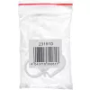 Fermacavi InLine 23181D per aste di montaggio da tavolo, set da 2, bianco