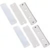 InLine set di montaggio Slatwall, per piastra di montaggio da tavolo, set da 2