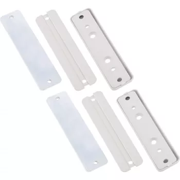 InLine set di montaggio Slatwall, per piastra di montaggio da tavolo, set da 2