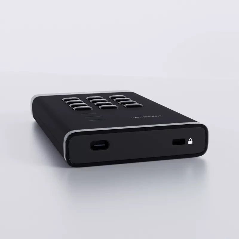 HDD iStorage 1TB USB 3.2 Gen 1 diskAshur3 nero